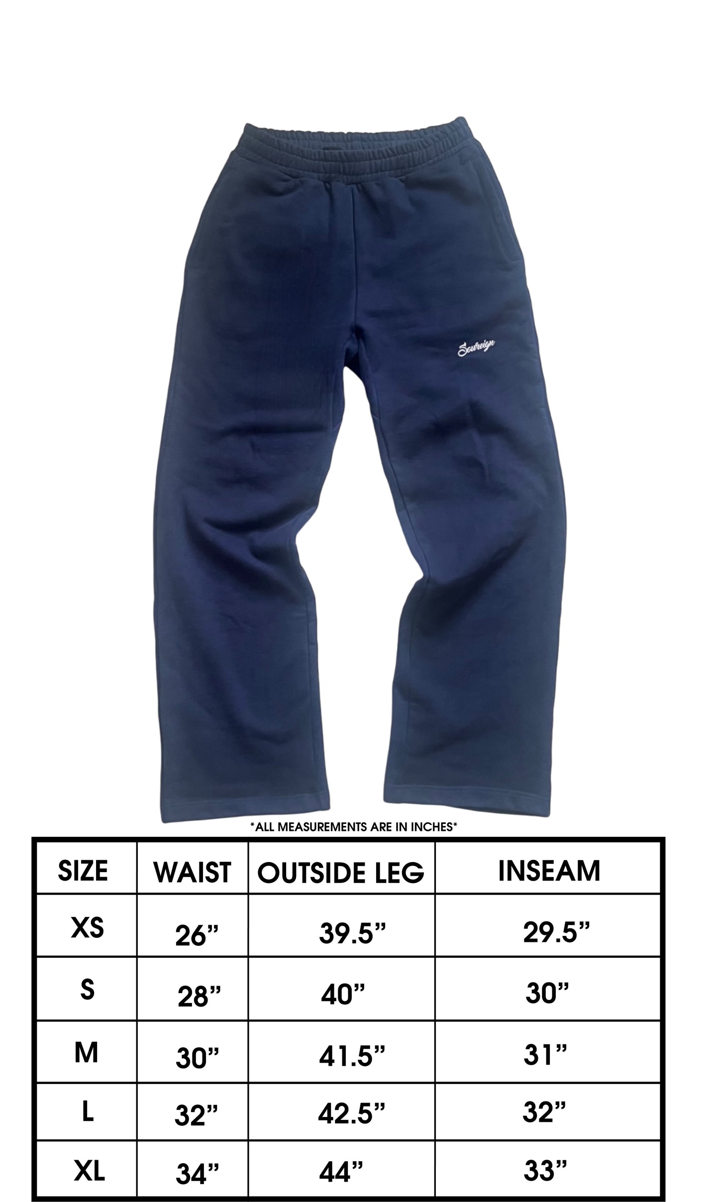 TRUE NAVY JOGGERS