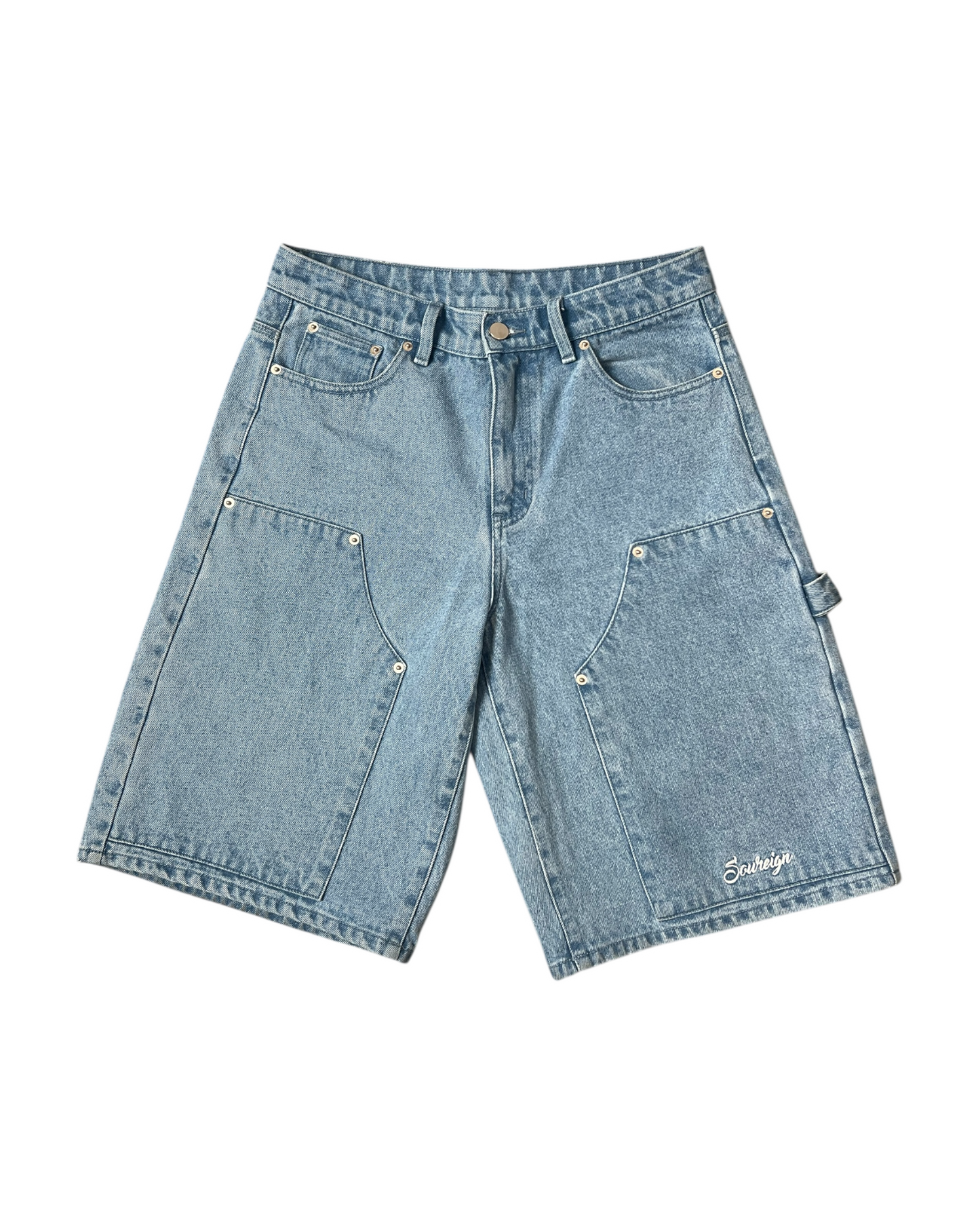 DOUBLE KNEE JORTS [CLASSIC BLUE]