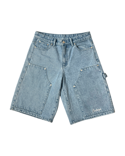 DOUBLE KNEE JORTS [CLASSIC BLUE]