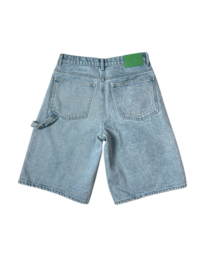 DOUBLE KNEE JORTS [CLASSIC BLUE]