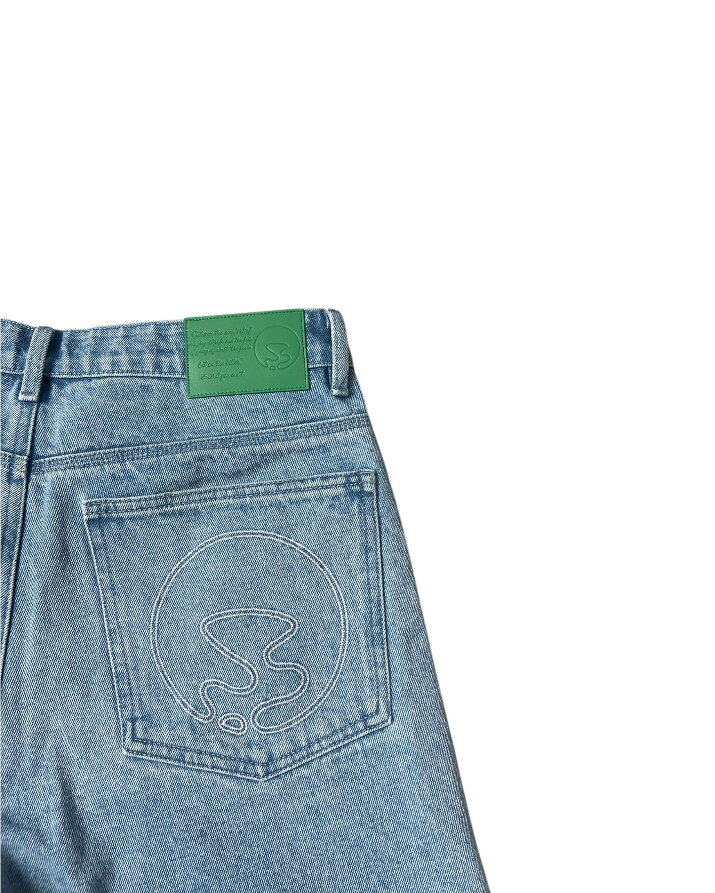DOUBLE KNEE JORTS [CLASSIC BLUE]