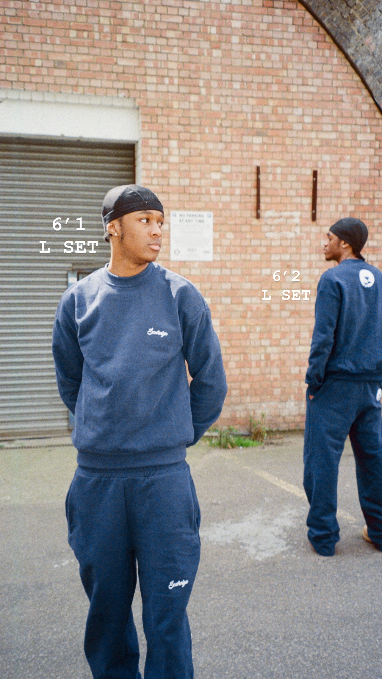 TRUE NAVY JOGGERS