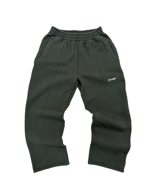 C-STITCH JOGGERS [OLIVE GREEN]