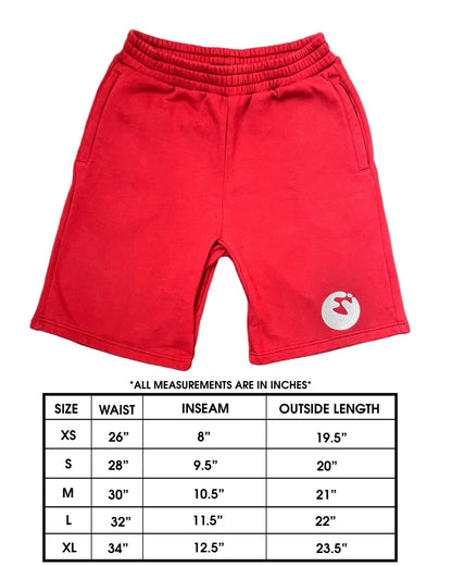 SHORTS [WINE RED]