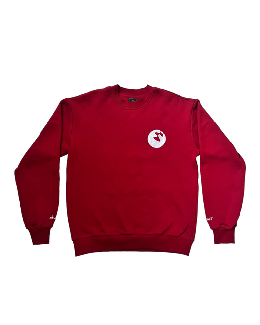 CREWNECK [WINE RED]