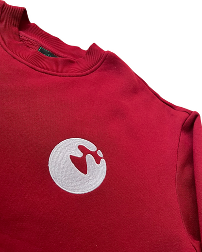 CREWNECK [WINE RED]